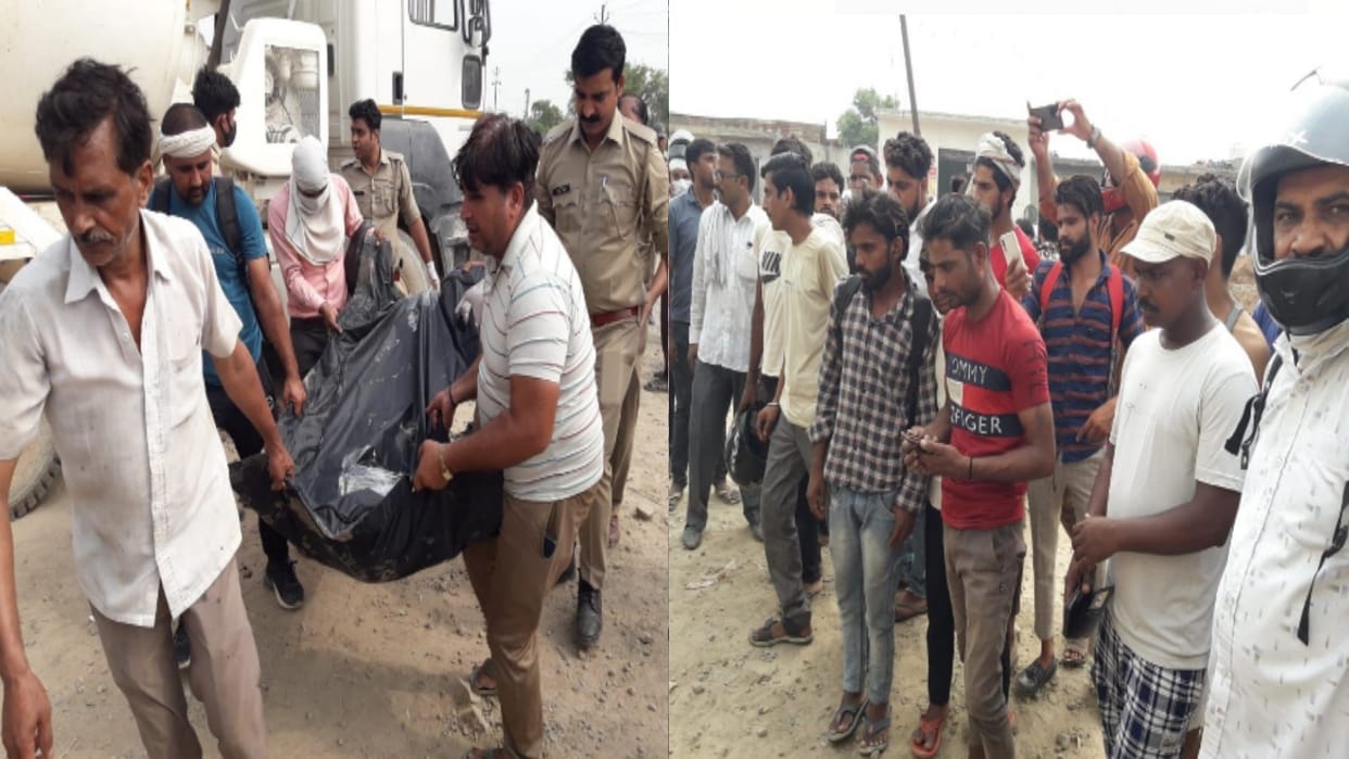 Accident : Two Delhi boys died in baghpat after getting crushed while overtaking truck