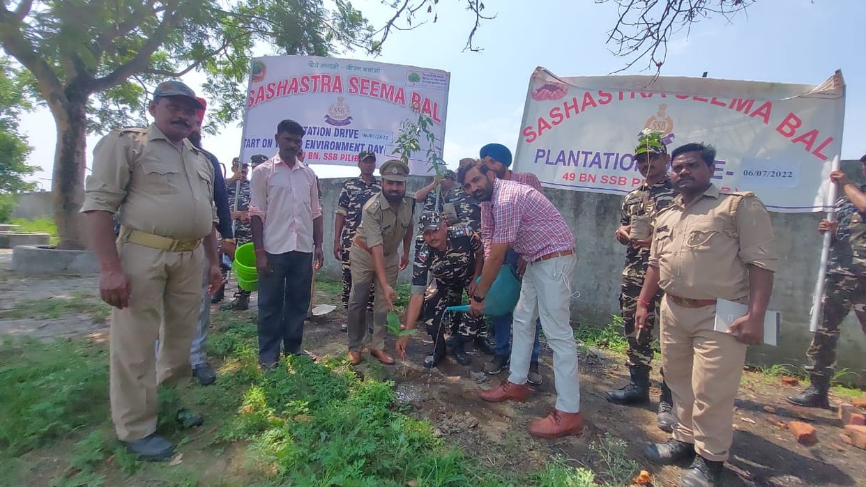 Planted two lakh, 73 thousand 950 plants on the second day