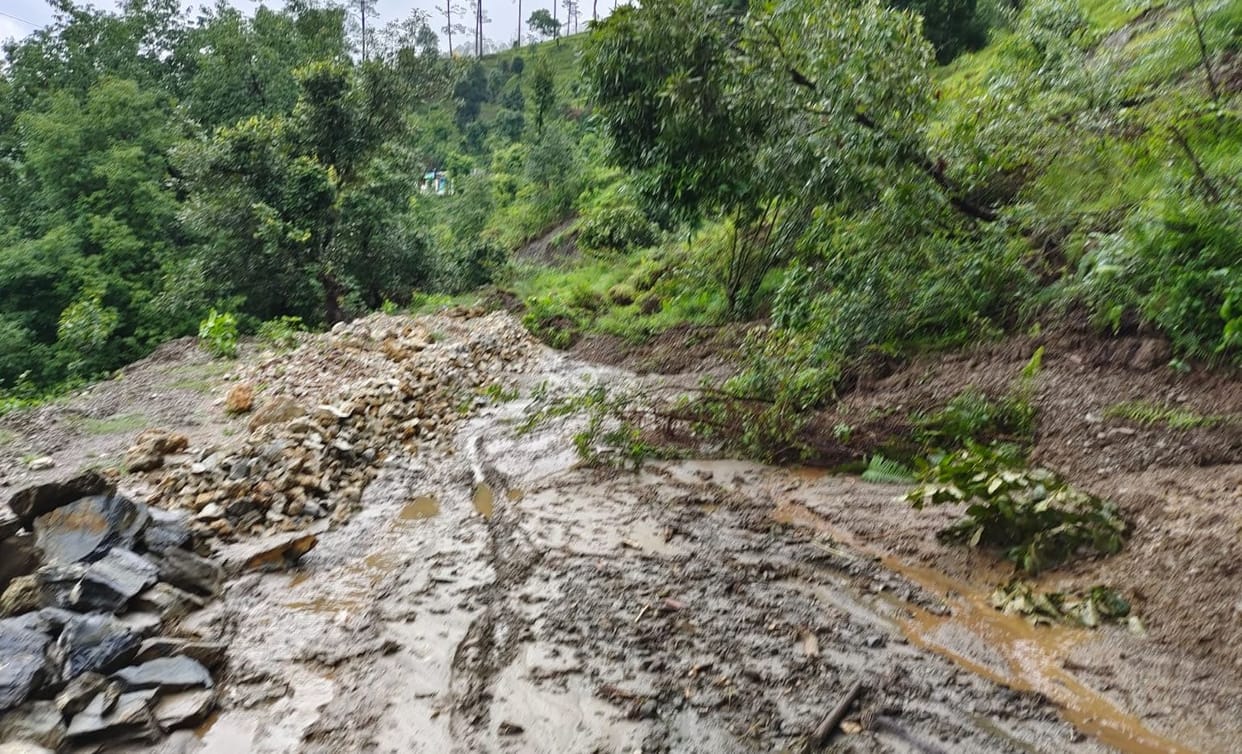 Heavy Rain In Lahurvalley
