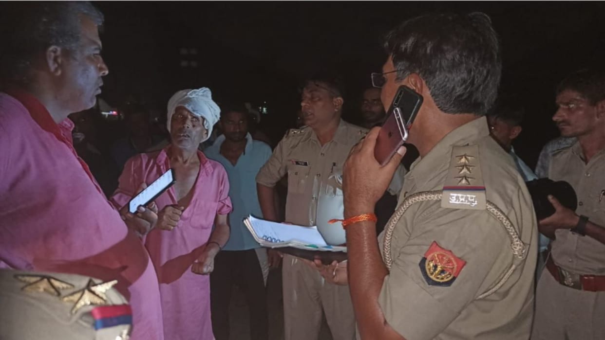 A youth murdered by knife in Chhaprauli of Baghpat district