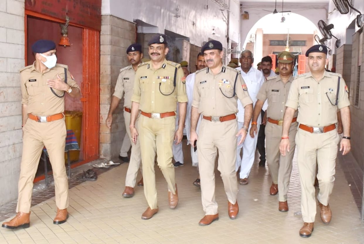 ADG and IG reached Pura Mahadev, tested the preparations for the fair