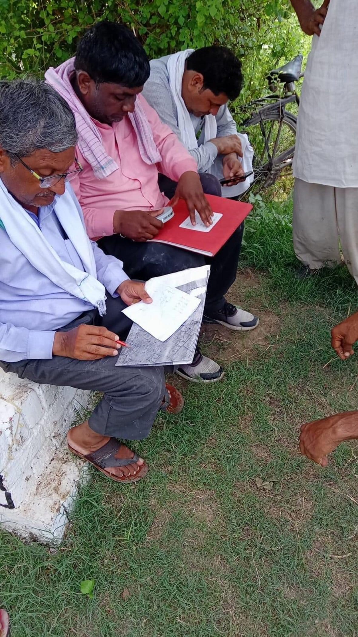 Martyr's wife's land occupied, crop destroyed