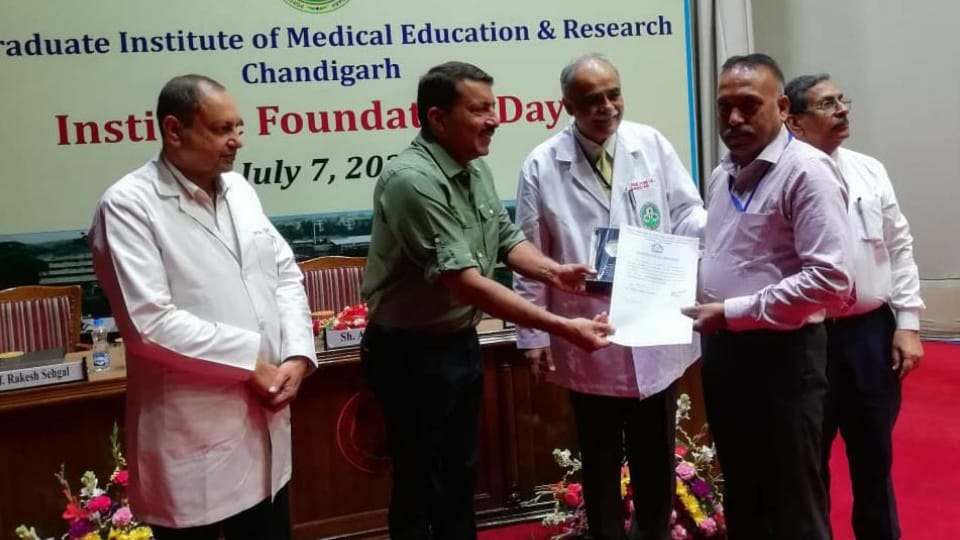 Celebration on 60th Foundation Day of Chandigarh PGI