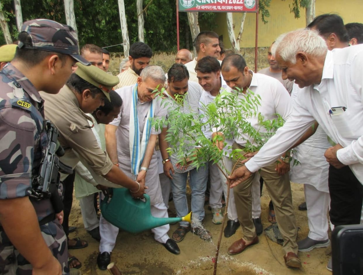Establishment of Shakti Van in Phulera, planted 2200 saplings