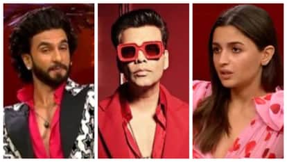 Koffee with Karan 7: in first episode of show alia bhatt praises actor ranveer singh for his fashion sense