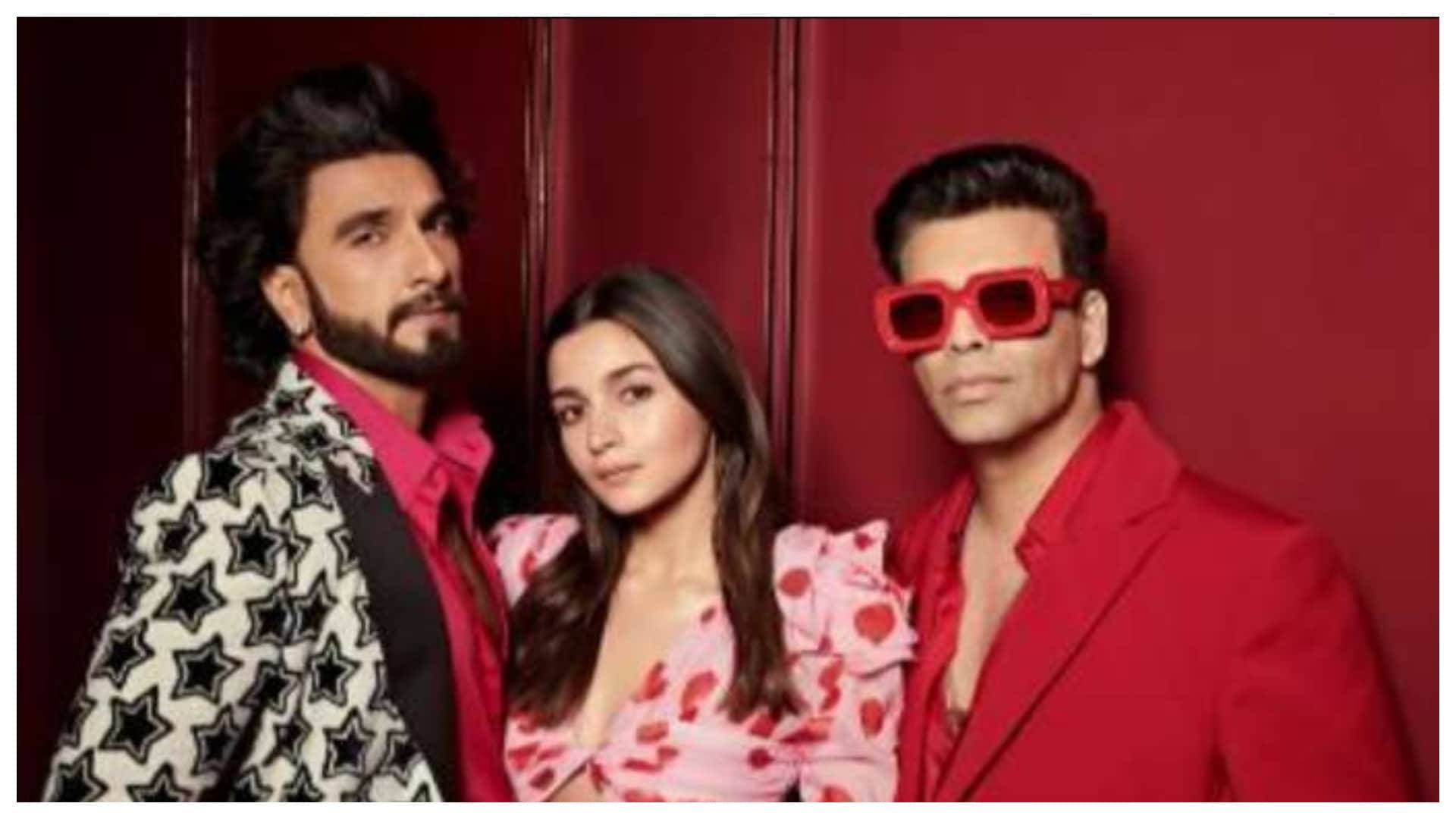 Koffee with Karan 7: in first episode of show alia bhatt praises actor ranveer singh for his fashion sense