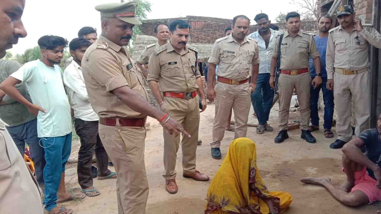 Son kills father in auraiya up