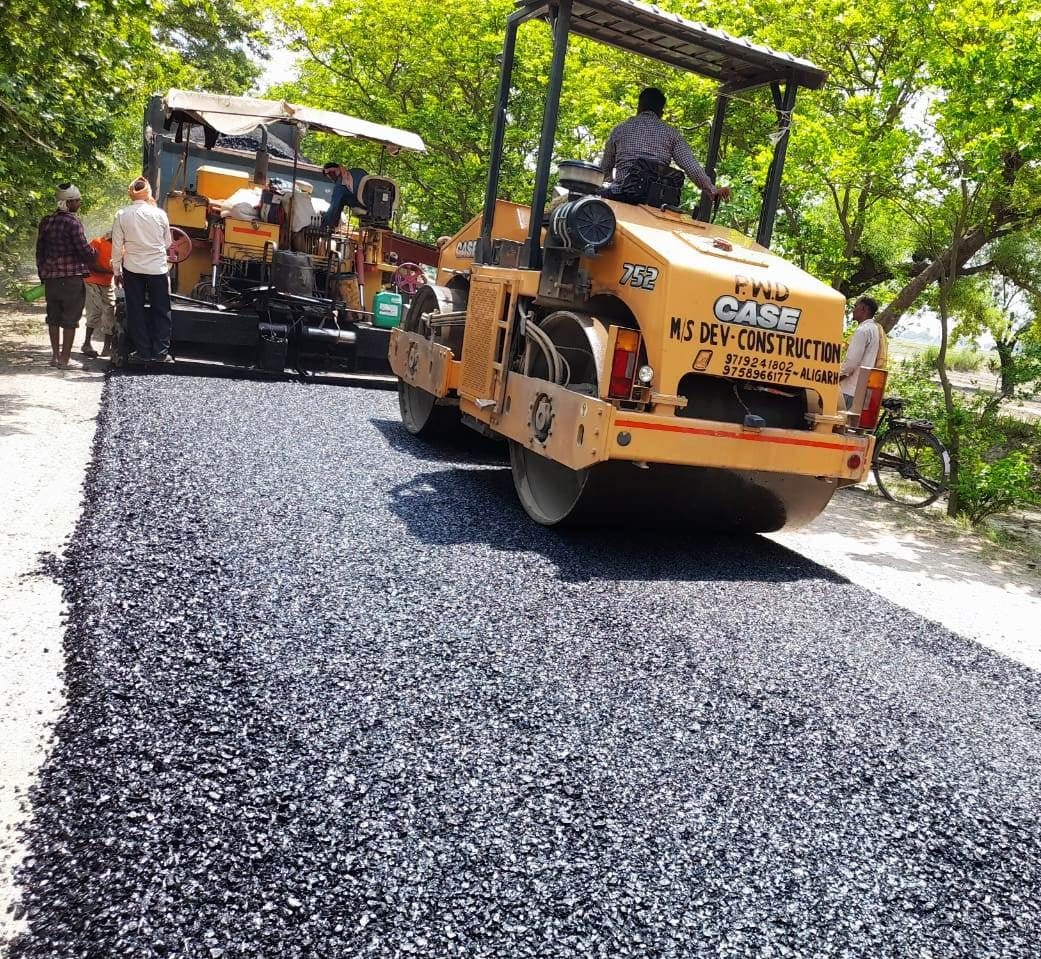 Construction of Shahwajpur road connecting Ganga Katri started