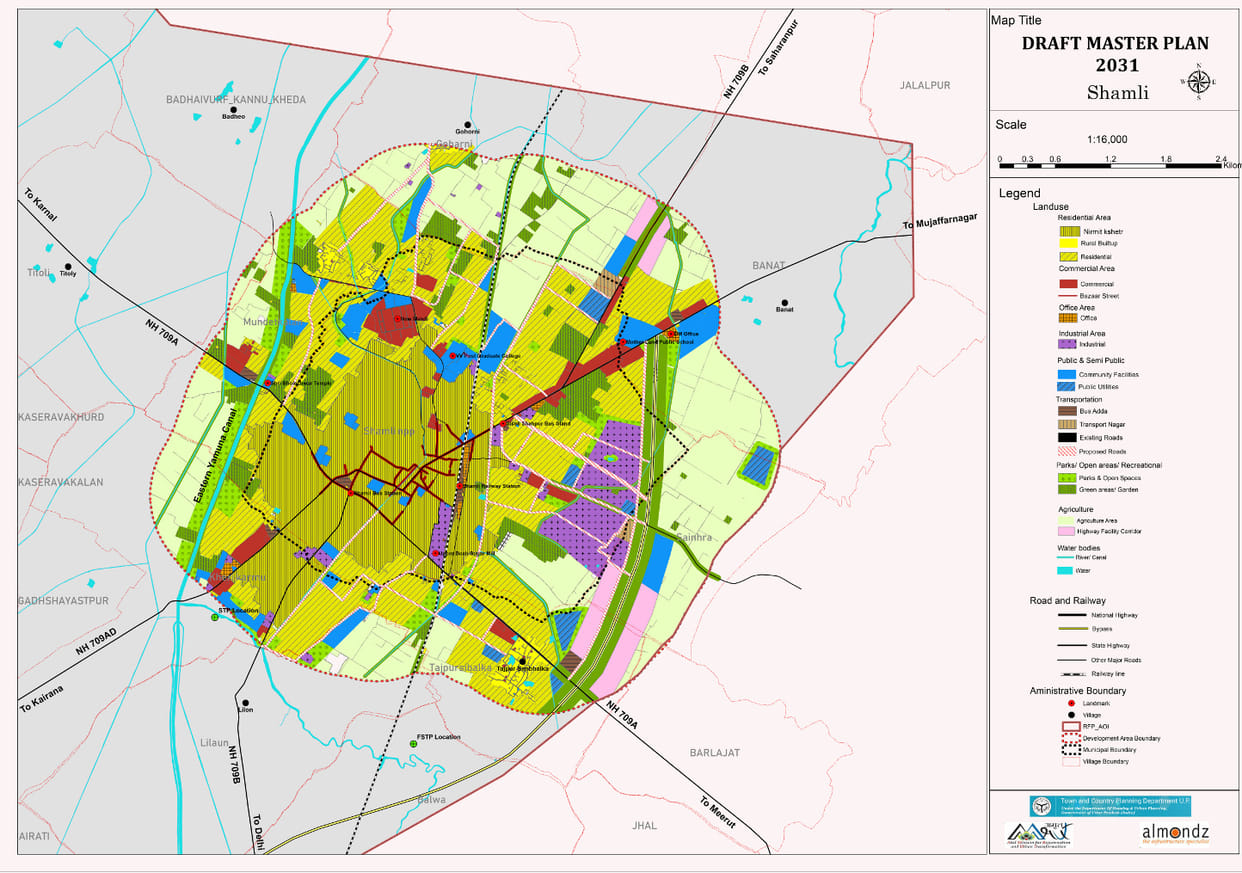 Shamli master plan may be implemented in August