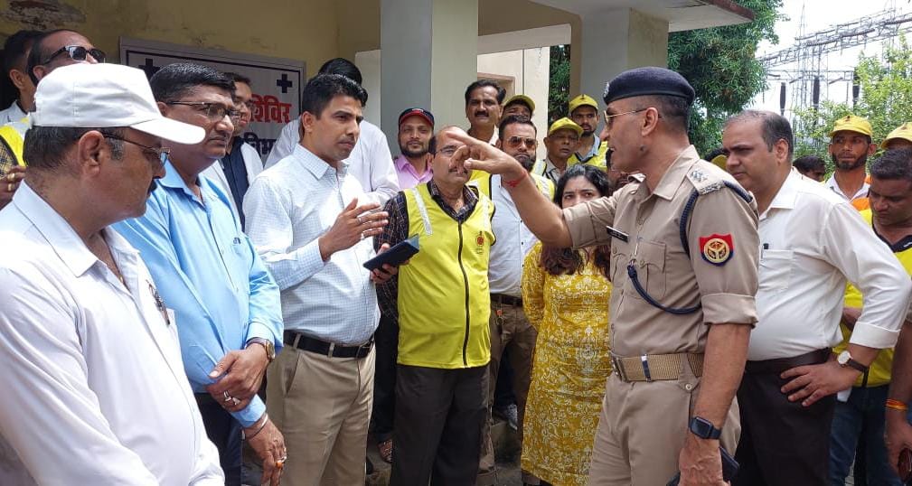 Mock drill of flood rescue and relief operations