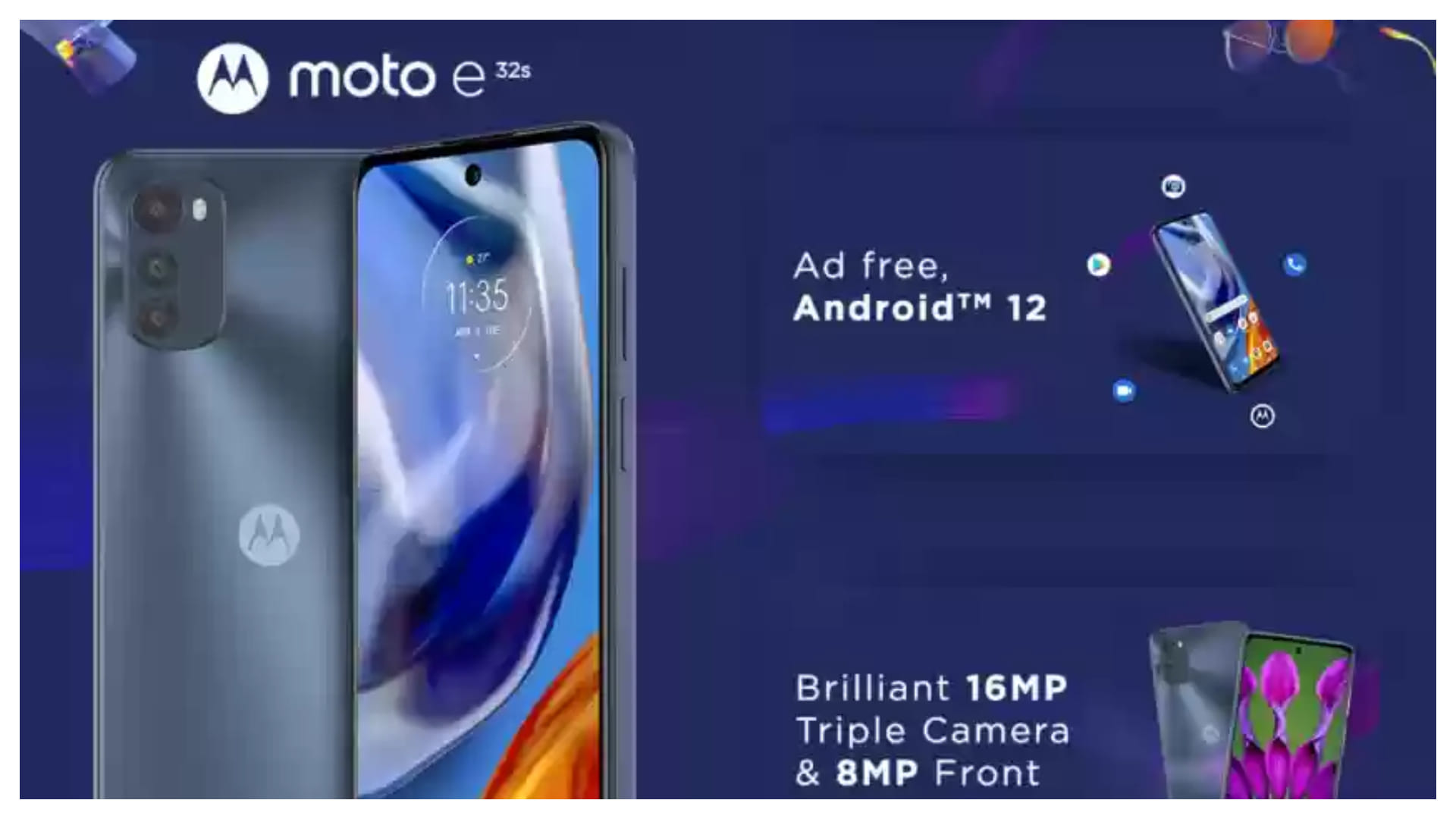Moto E32s vs Lava Blaze