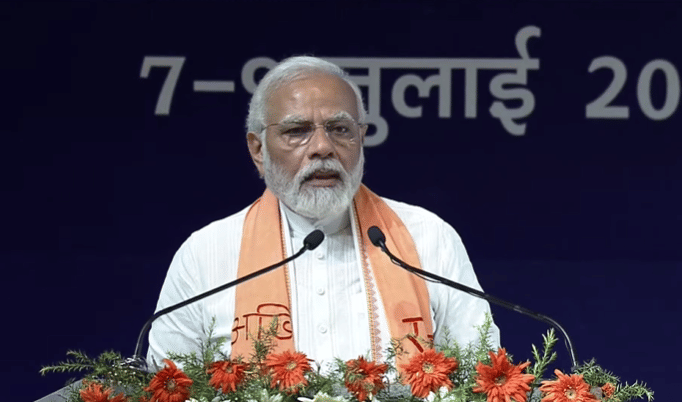 Akhil Bharatiya Shiksha Samagam in varanasi More than 400 educationists will brainstorm in Rudraksh convention centre pm modi