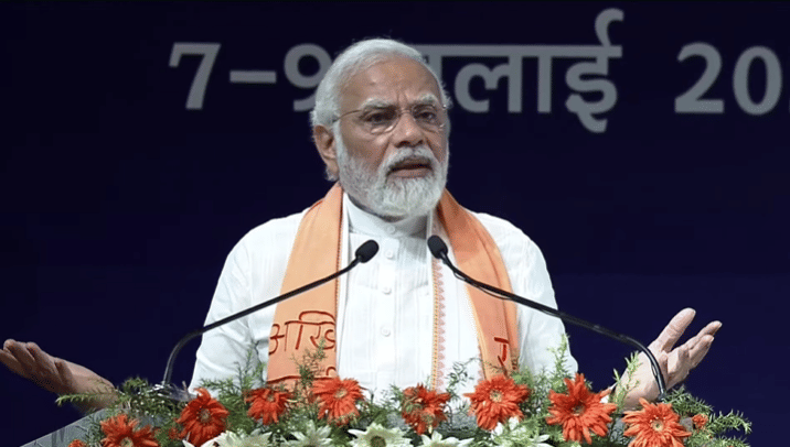 Akhil Bharatiya Shiksha Samagam in varanasi PM Modi cursed British said we got system where education was considered as  job