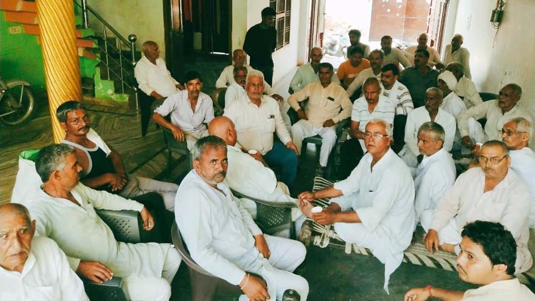 Strategy made by doing Panchayat in village Mavikalan