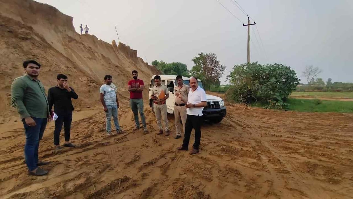 If the corporation's team stopped illegal mining, then indecency