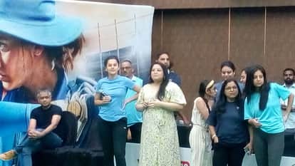 Taapsee Pannu said she cannot play again the role of Mithali Raj, on the promotion of Shabaash Mithu