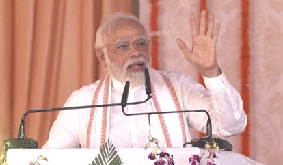 PM narendra Modi in Varanasi rally said shortcuts do not benefit country after inaugrating many projects