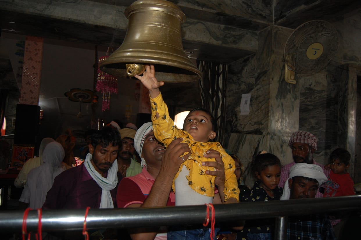 Last fair of Ashadh: Devotees gathered in Sheetla Mata temple