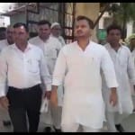पेशी के लिए पहुंचे स्वार विधायक अब्दुल्ला आजम