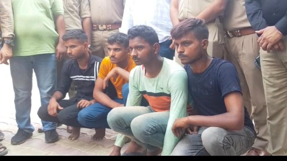 Agra Double Murder four miscreants arrested crime was executed after Reiki 