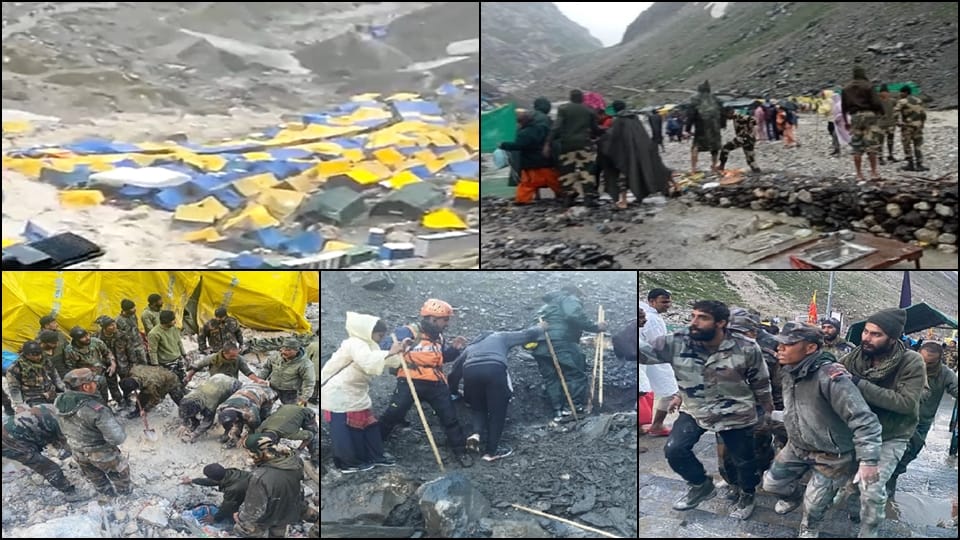 Amarnath cloud burst: 250 Amarnath pilgrims were killed in 1996