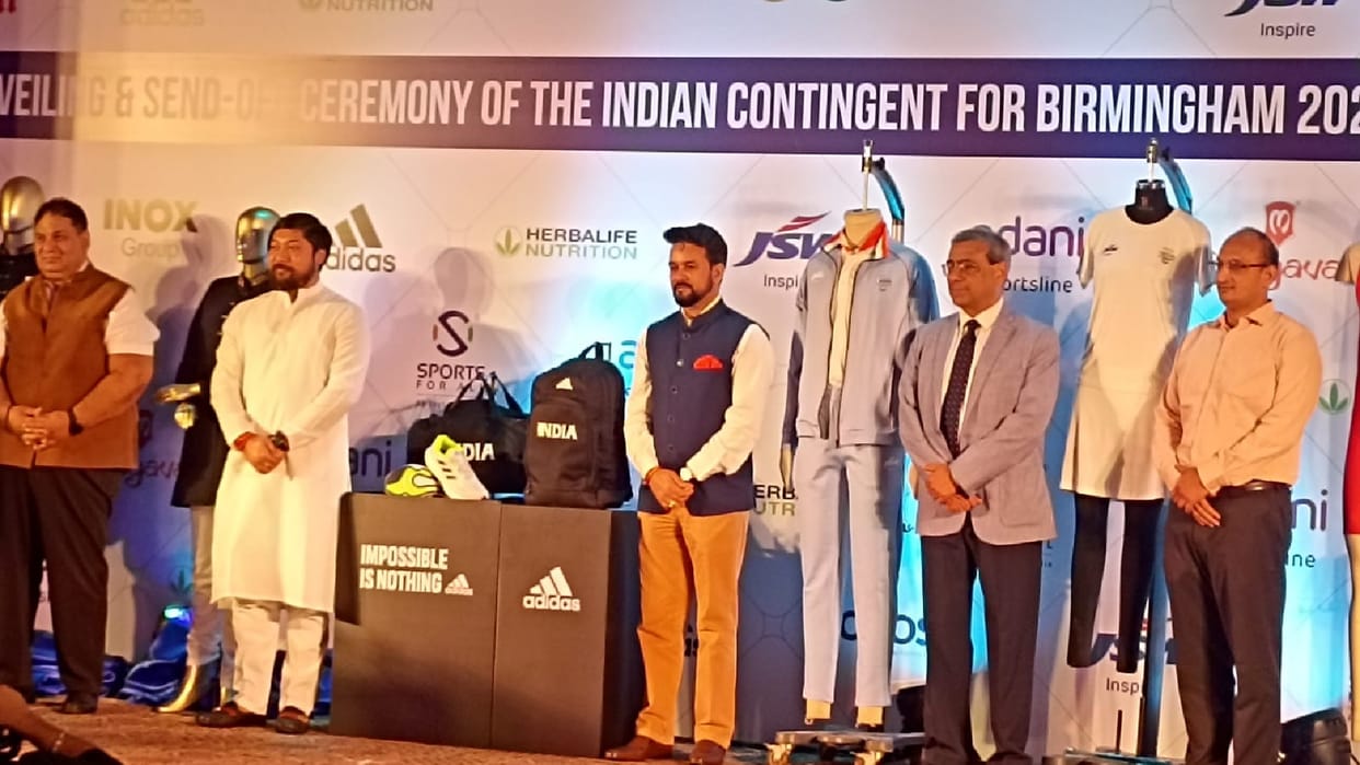 Anurag Thakur said to Amar Ujala- India is capable of holding any kind of competition, see VIDEO