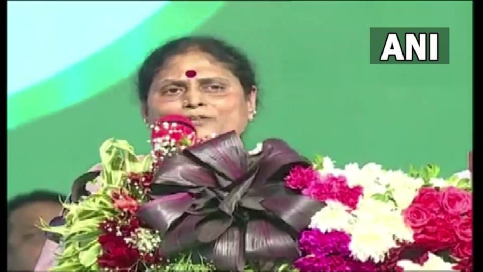 Andhra Pradesh: CM Jagan Mohan Reddys mother quits YSR Congress to side with daughter