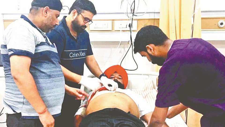 Firing at kabaddi player house in Gurdaspur of Punjab
