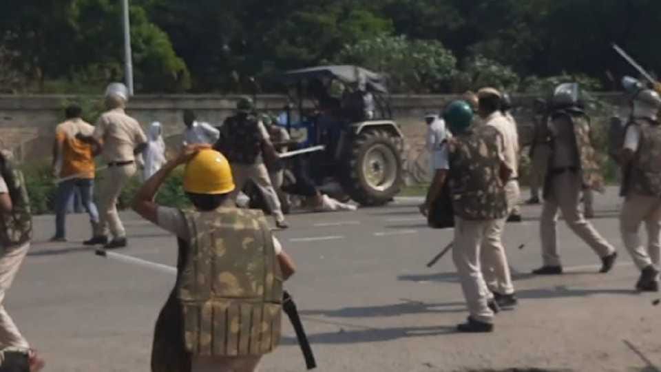 Political parties and farmer unions condemned lathi charge incident in Khedar