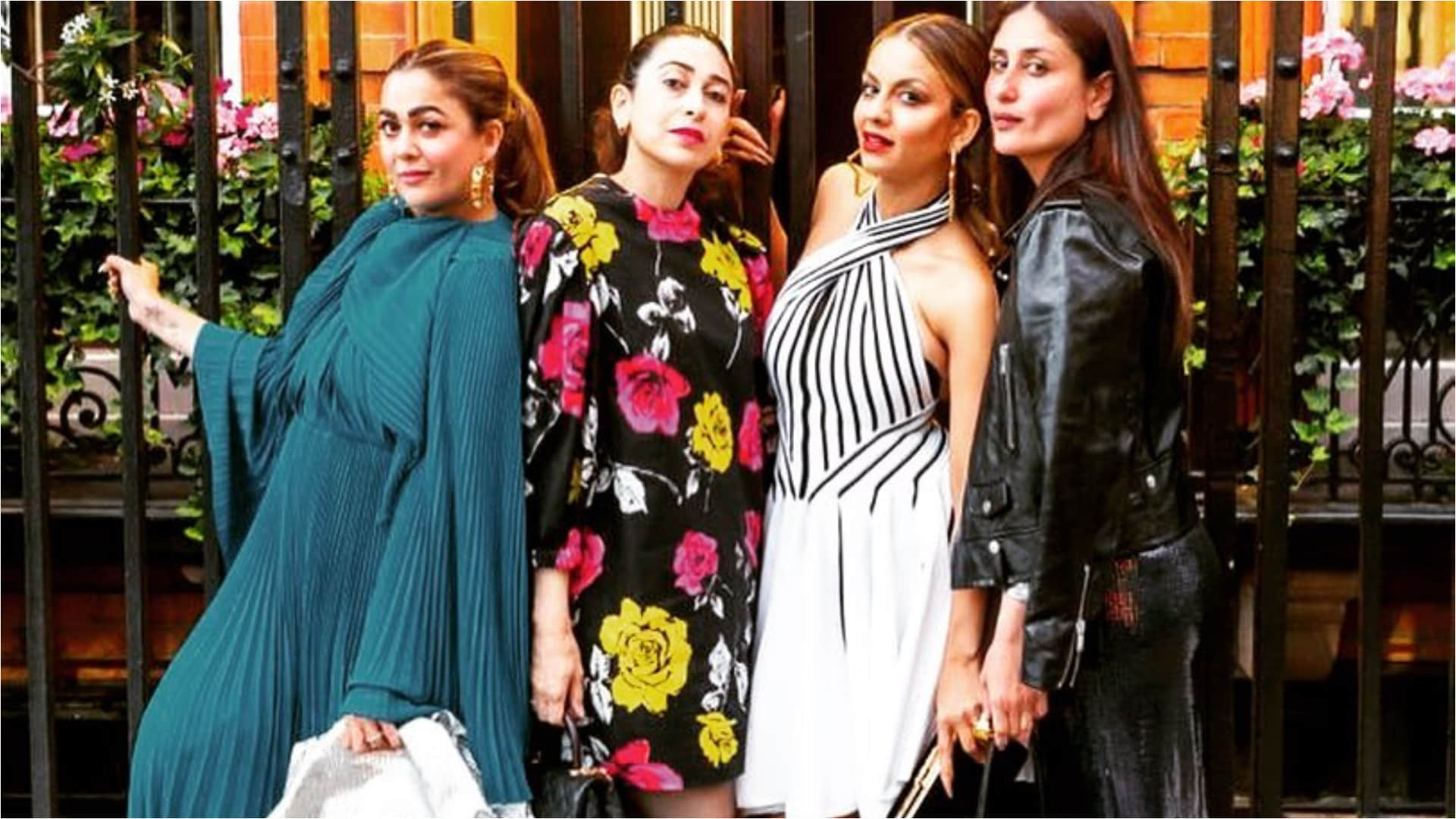 kareena kapoor karisma kapoor with girl squad enjoying in london super stylish look
