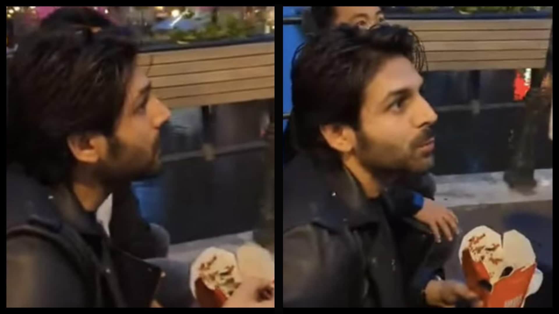 Bhool Bhulaiyaa 2 fame Kartik Aaryan went out to buy painting on a bicycle in Europe, fans love his smile