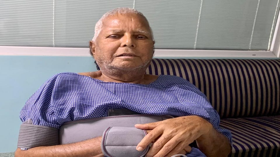 Bihar: Lalu Yadav said - Ideological fight against RSS-BJP, will never kneel down