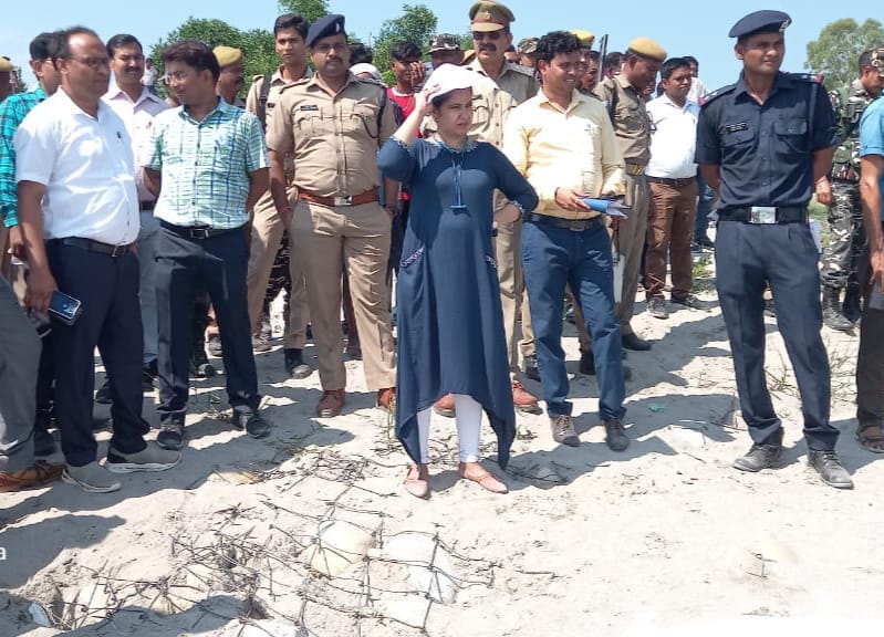 Mock drill: Rescued two drowning people in Sharda river