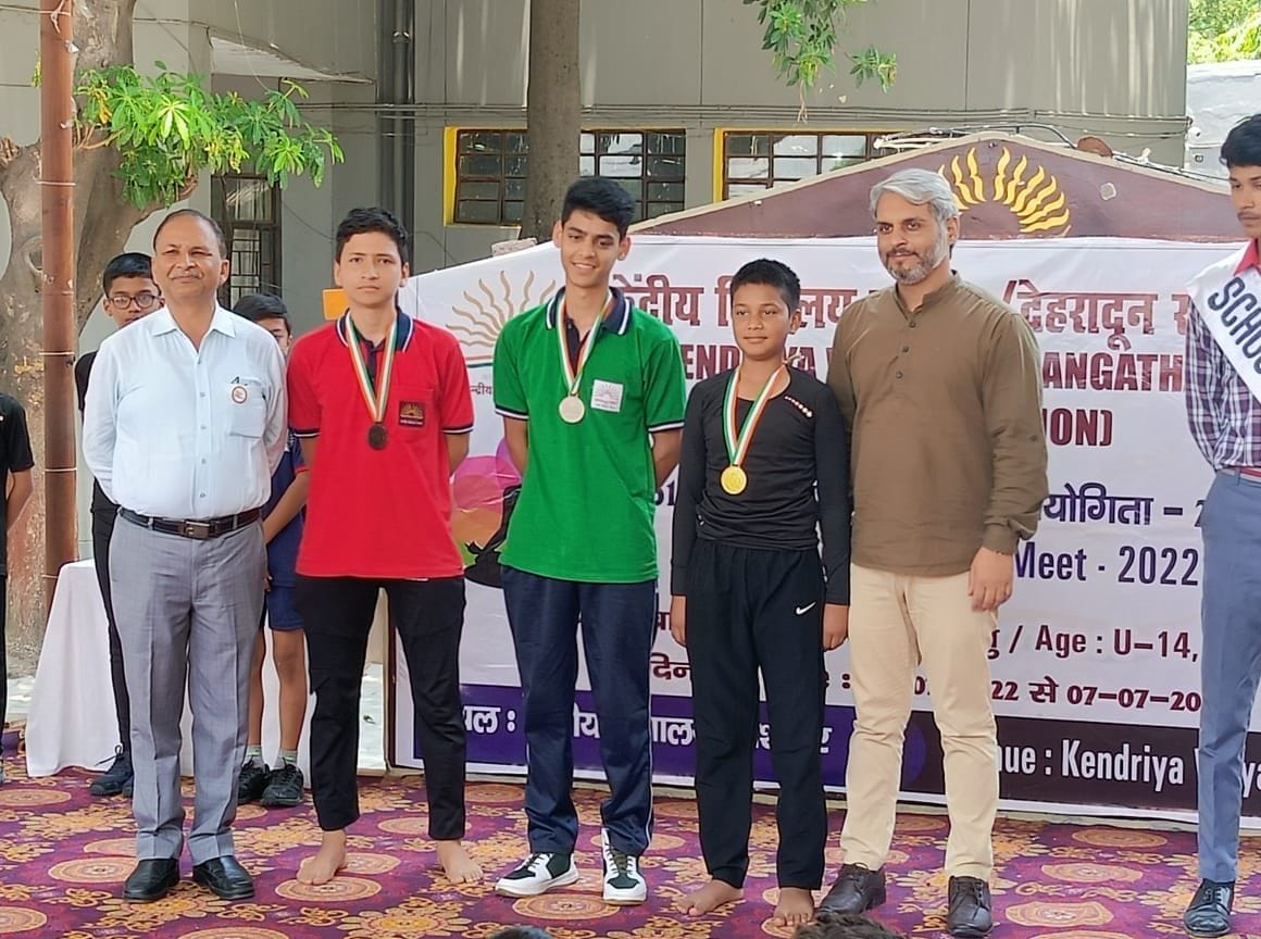 Ranikhet KV Bags 19 Gold Medal