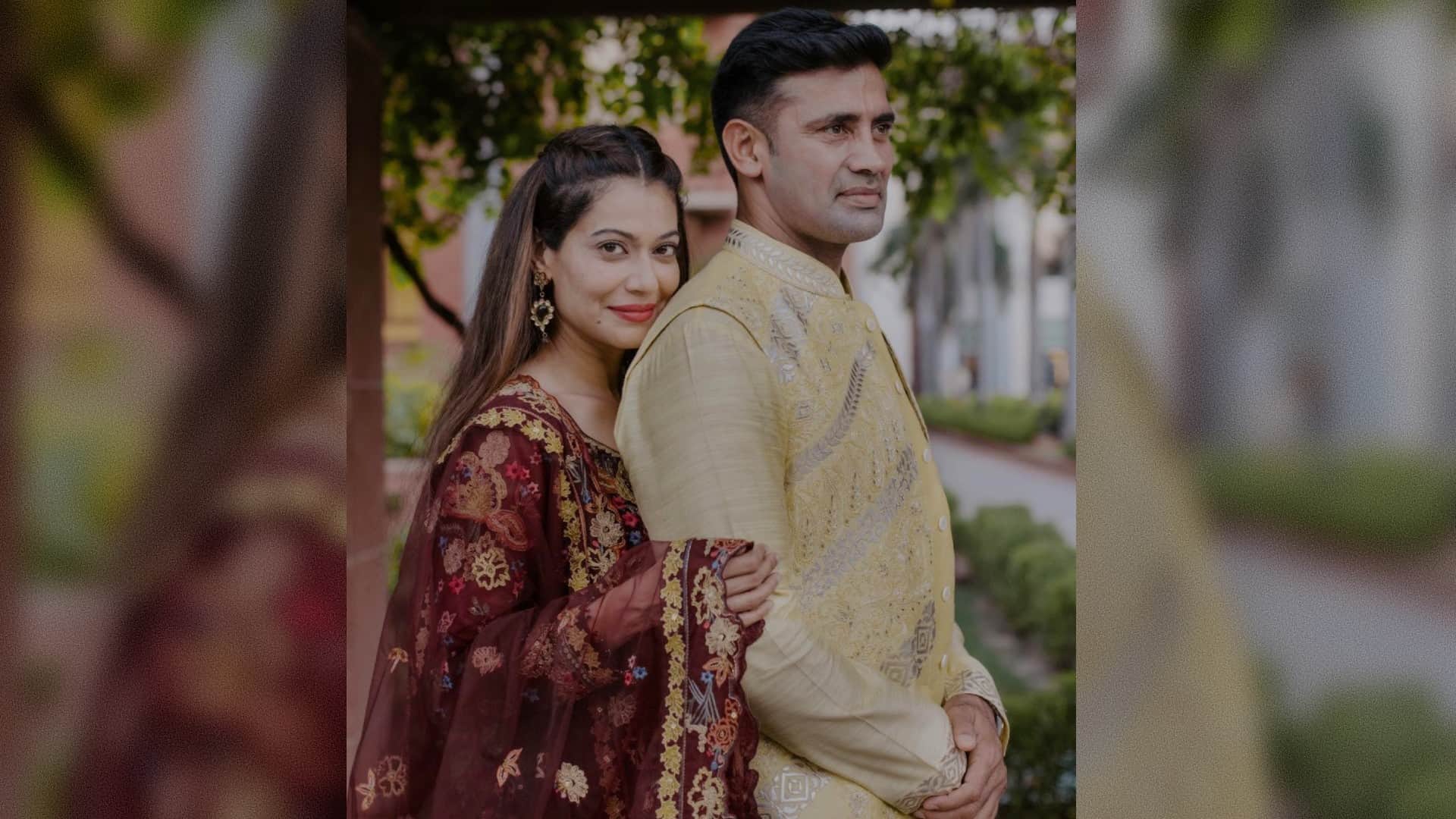 payal rohatgi and sangram singh pre wedding romantic photoshoot see pics