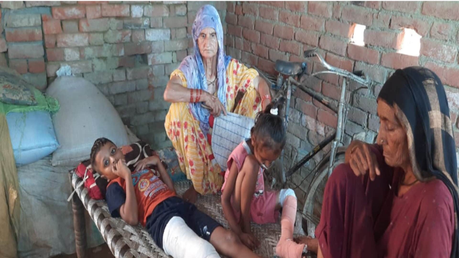 Two child has died and two injured in car accident in Saharanpur city