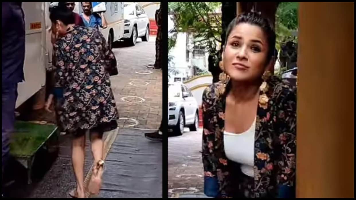 Shehnaaz Gill Kabhi Eid Kabhi Diwali actress got hurt on Sets Of Photoshoot and was not able to move in heels watch video