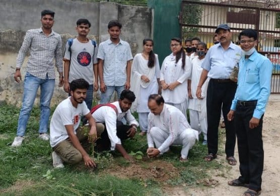 Students pledge to take care of plants