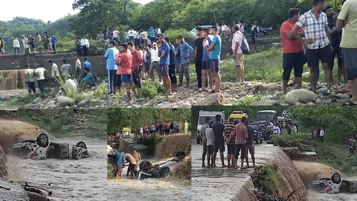 Car accident in Uttarakhand Ramnagar, Tourist car crash, Car rammed into the river, nine tourists died, See Photos