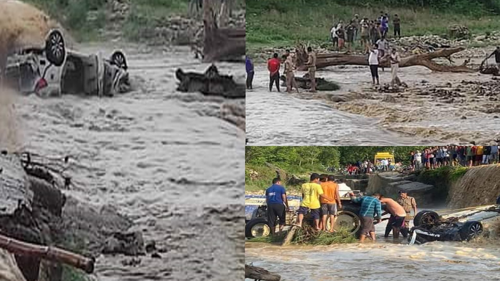 Car accident in Uttarakhand Ramnagar, Tourist car crash, Car rammed into the river, nine tourists died, See Photos