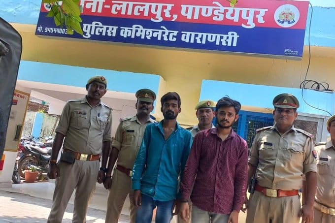 Two arrested including restaurant owner wanted in driver khalasi shootout case in varanasi police