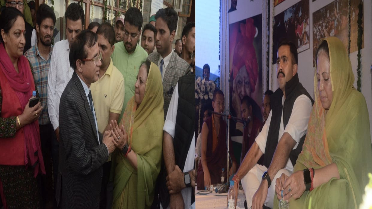 Virbhadra Singh's first death anniversary celebrated as Sankalp Diwas by himachal congress