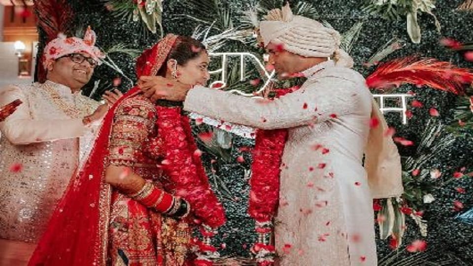 Payal rohatgi sangram singh Wedding Ceremony In Hotel Jp Place In Agra