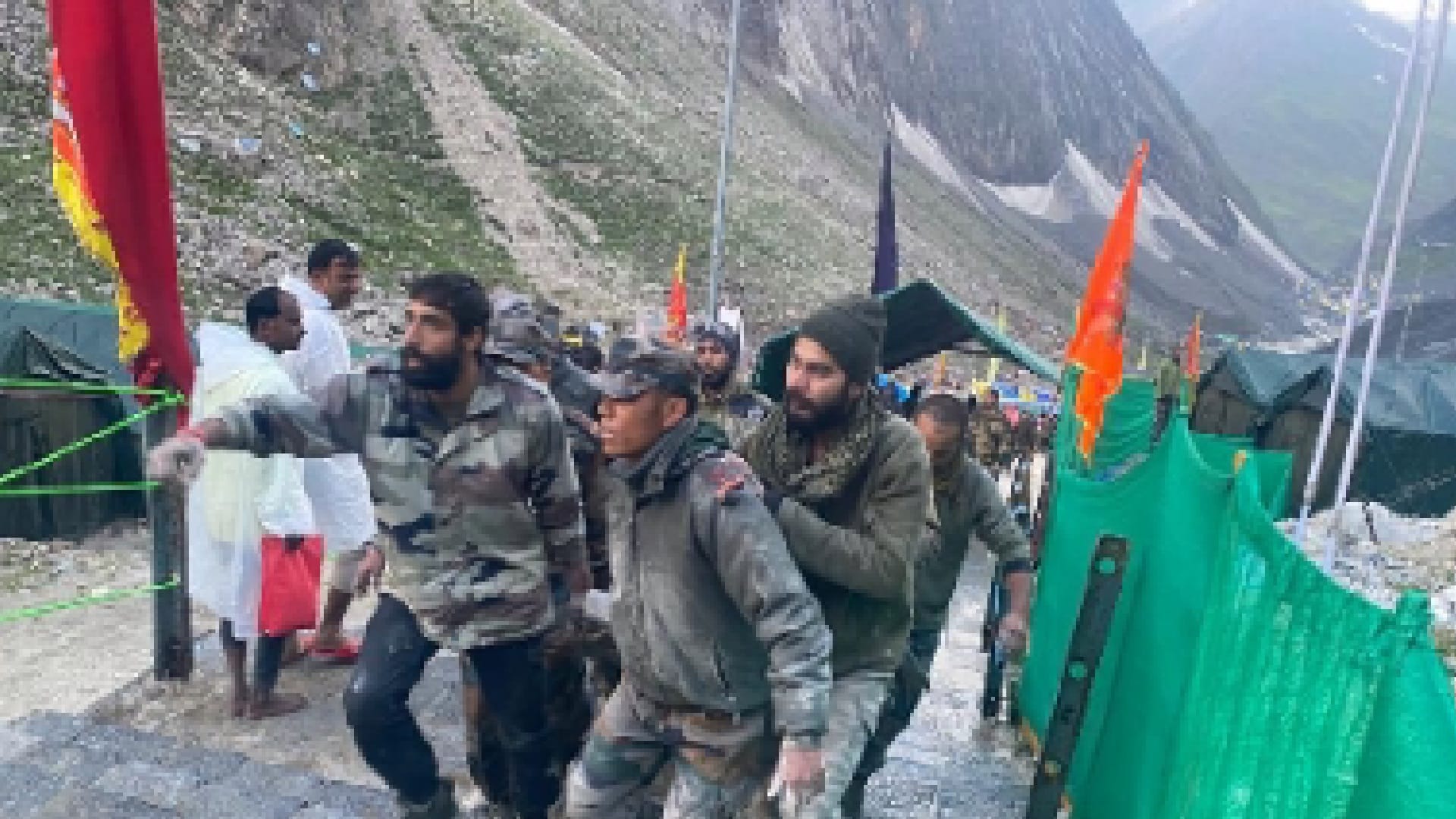 cloudburst in Doda jammu and kashmir ITBP said 15 000 people were evacuated from Amarnath