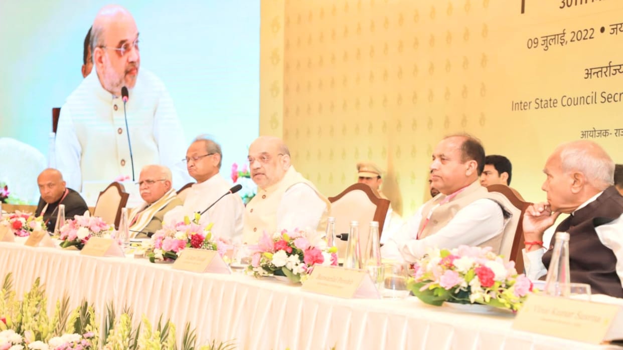 Northern Zonal Council Meeting CM Jairam said out of 16,352 pong displaced, only 8,713 got land in Rajasthan