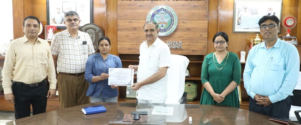 HAU student Nisha Solanki becomes Haryana's first certified drone pilot