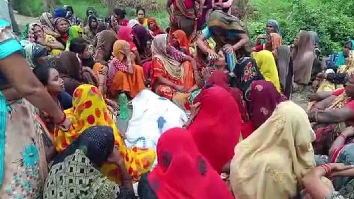 Auraiya Accident: Farmer died due to car collision
