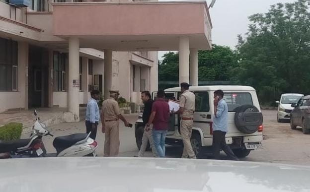 JE and EO arrested for selling illegal plating on land at crematorium in Hansi