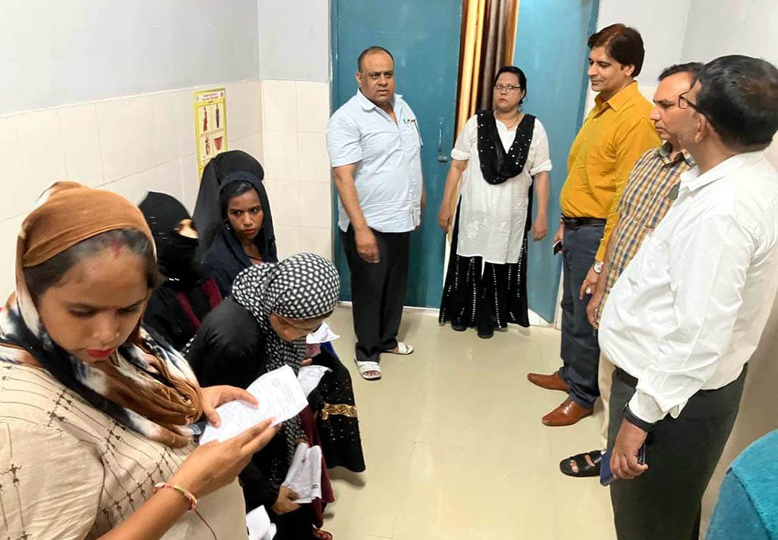 CMO did surprise inspection of CHC