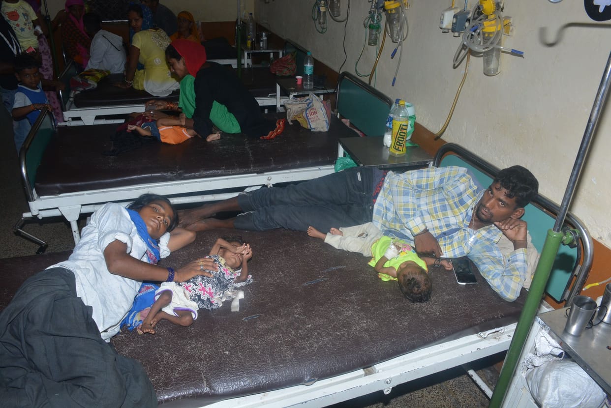 Patients increased in government hospitals, facilities decreased